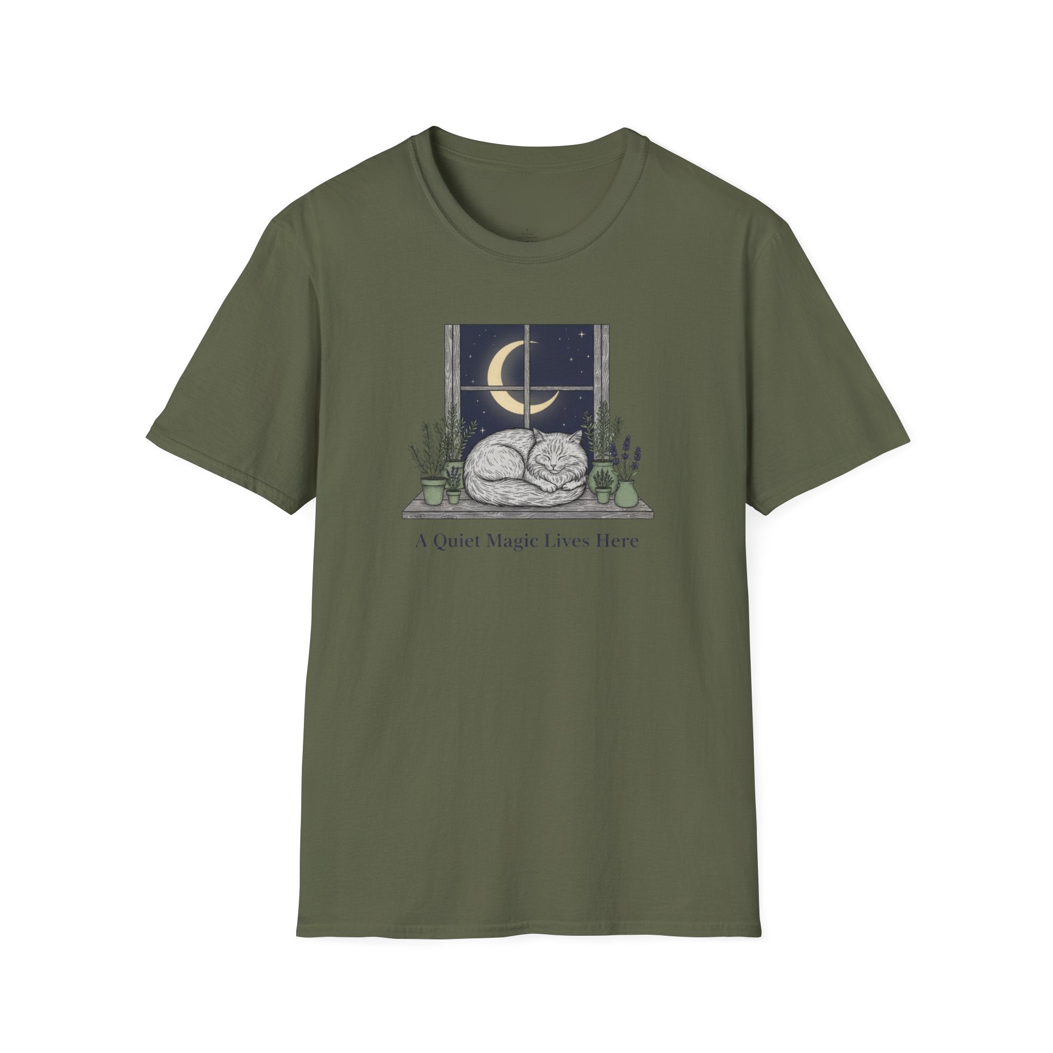 A Quiet Magic Lives Here T-Shirt