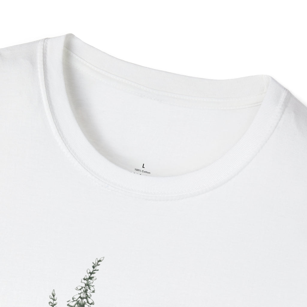 In The Garden With My Familiar T-Shirt