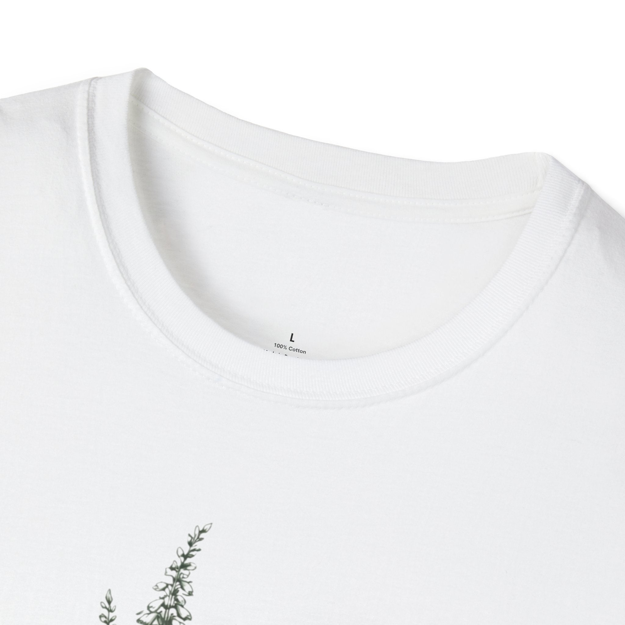 In The Garden With My Familiar T-Shirt