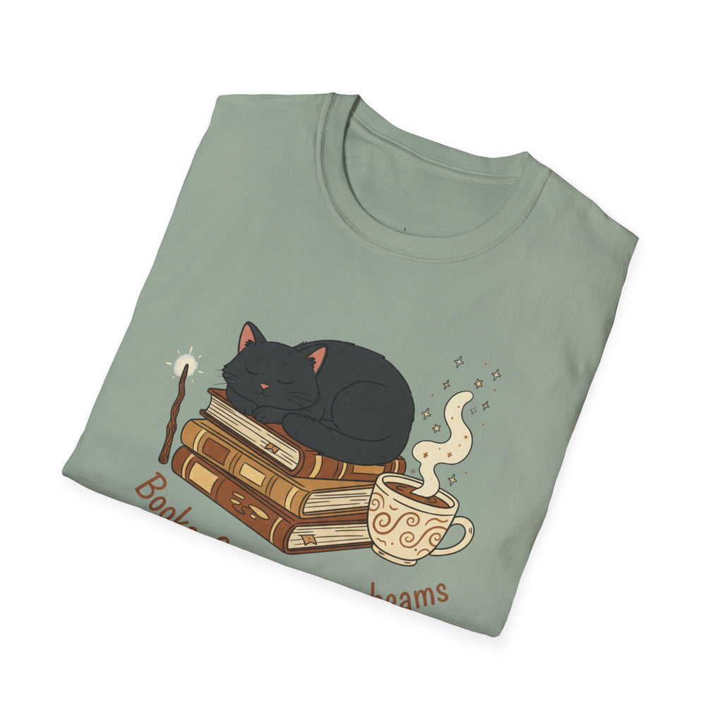 Books, Cats & Moonbeams T-Shirt