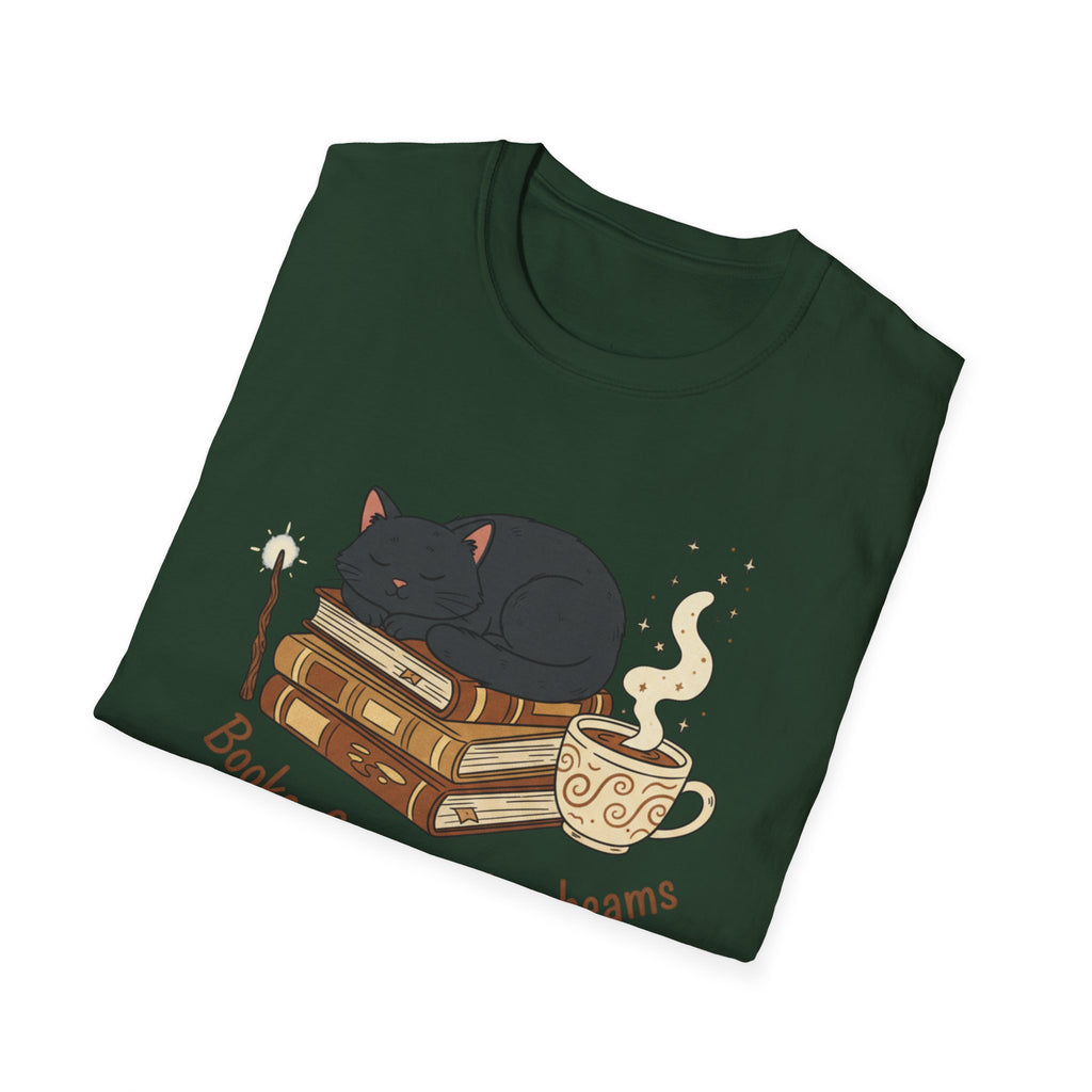 Books, Cats & Moonbeams T-Shirt