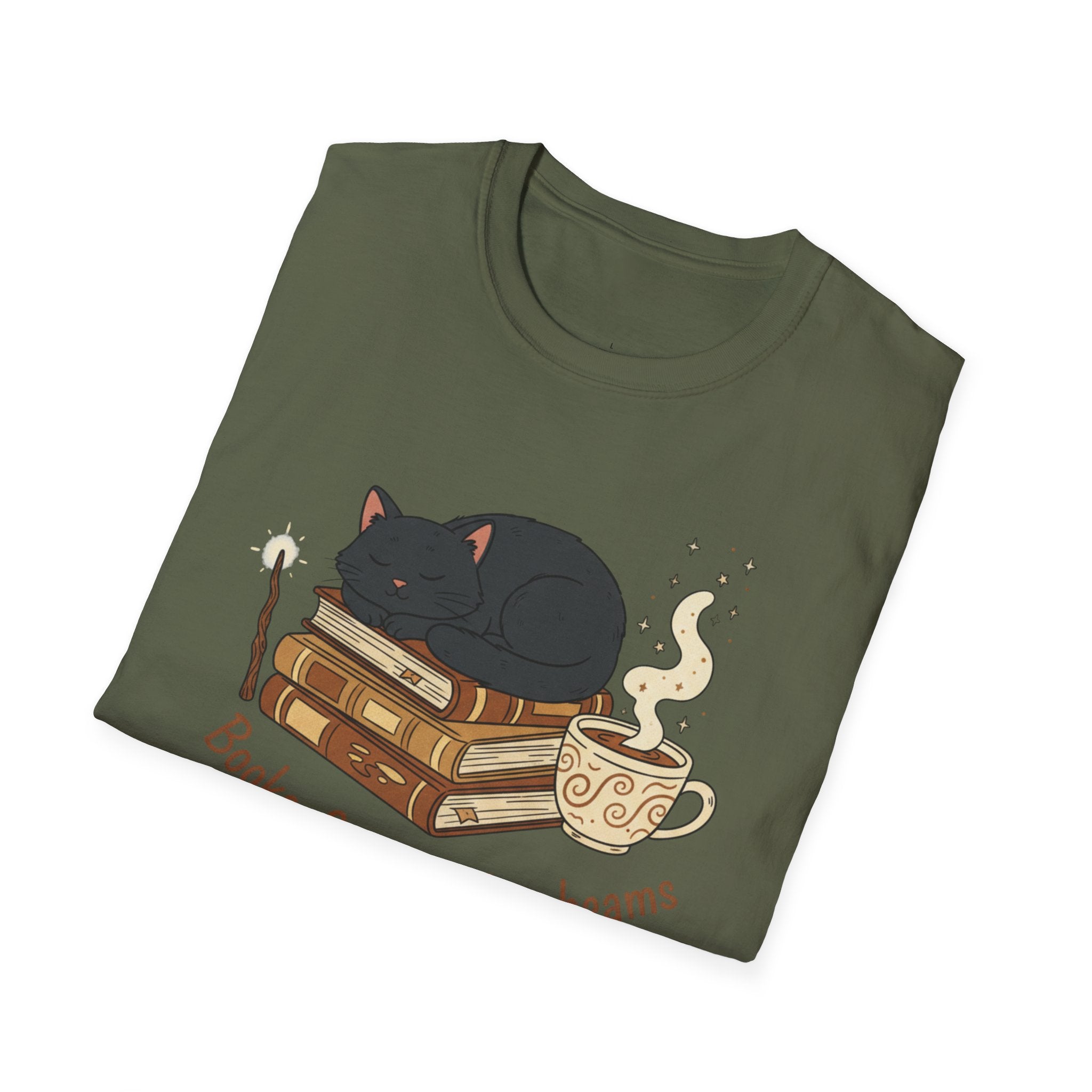 Books, Cats & Moonbeams T-Shirt