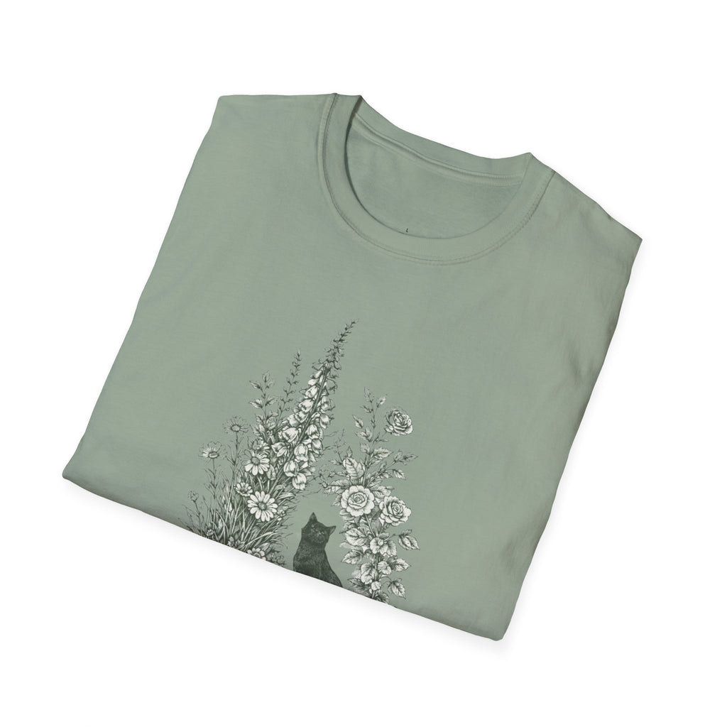 In The Garden With My Familiar T-Shirt