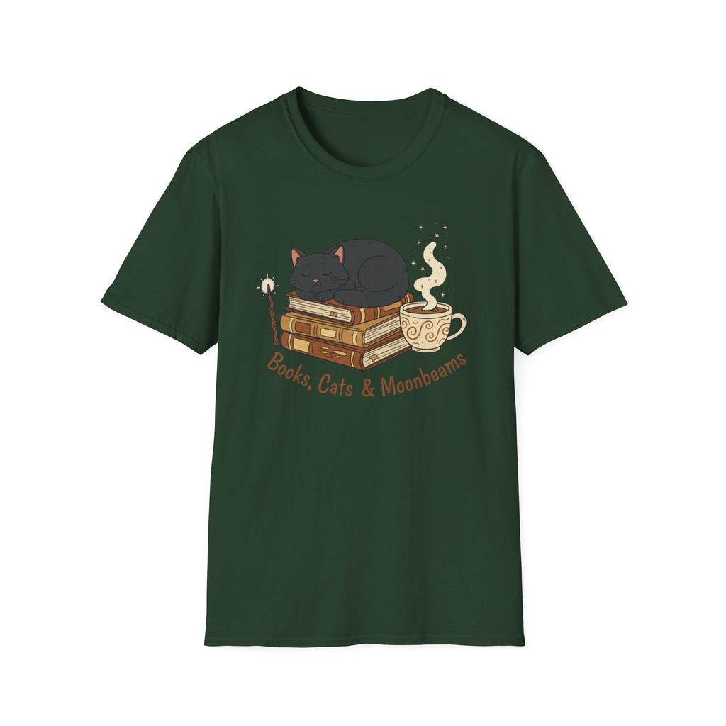 Books, Cats & Moonbeams T-Shirt