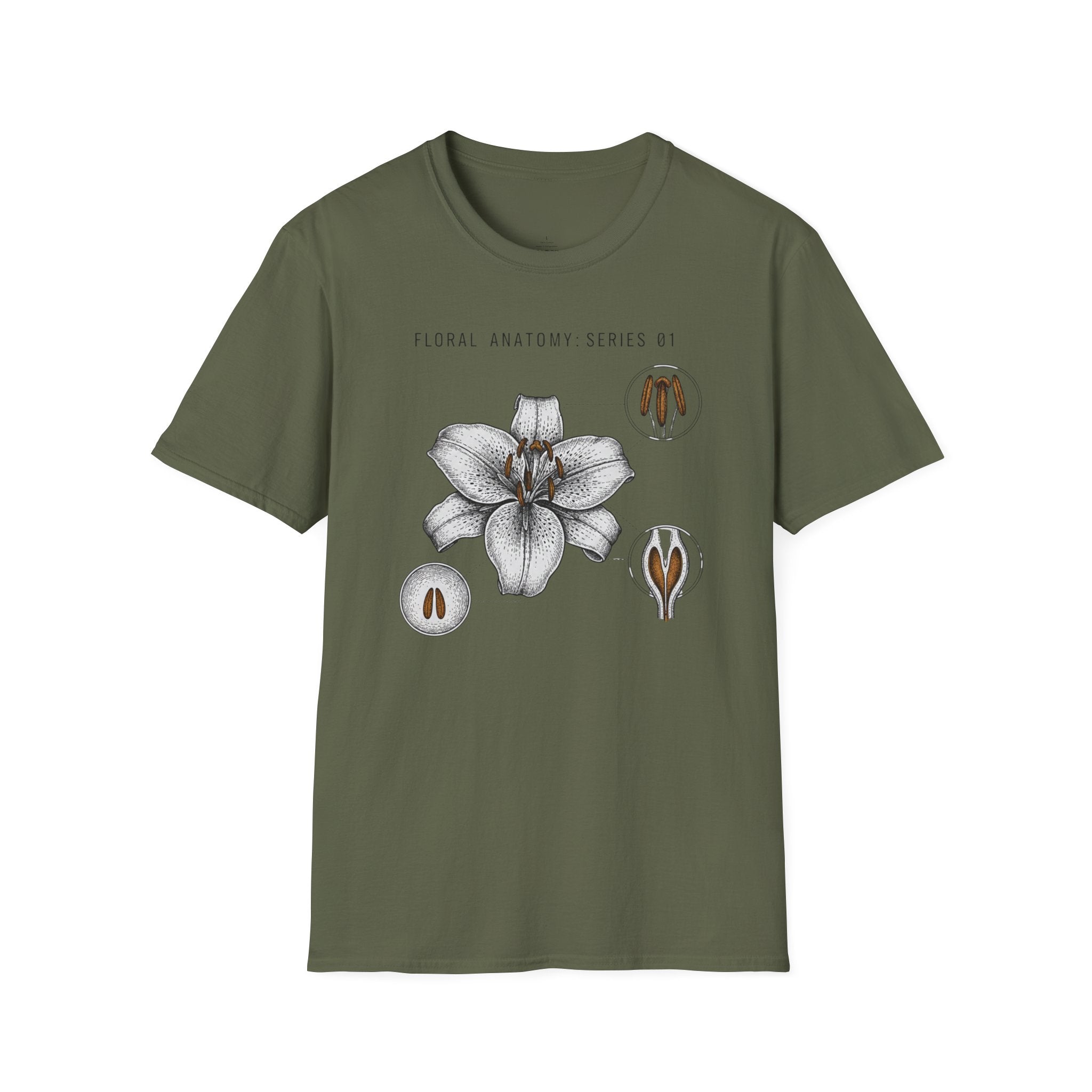 Floral Anatomy Series 01 T-Shirt