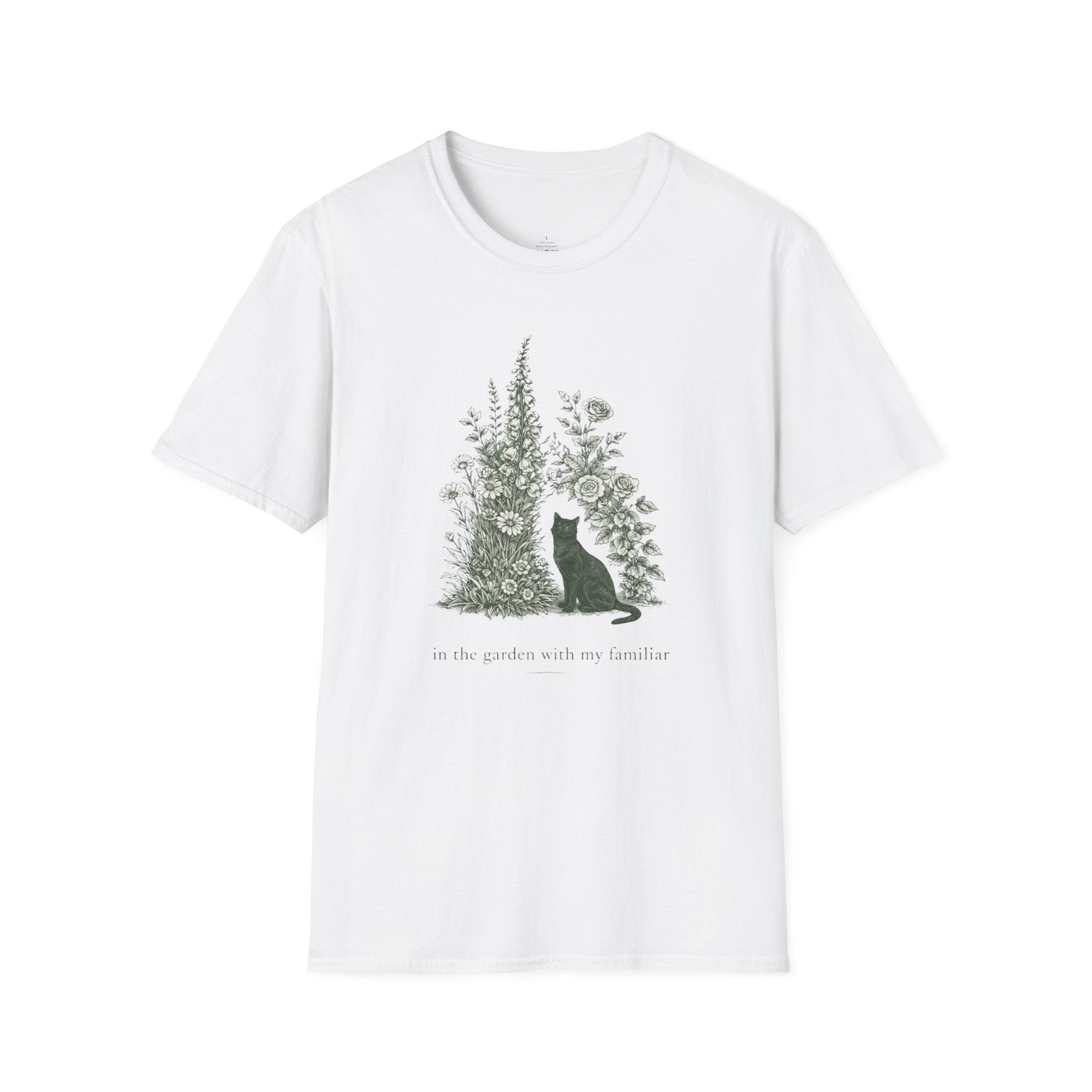 In The Garden With My Familiar T-Shirt
