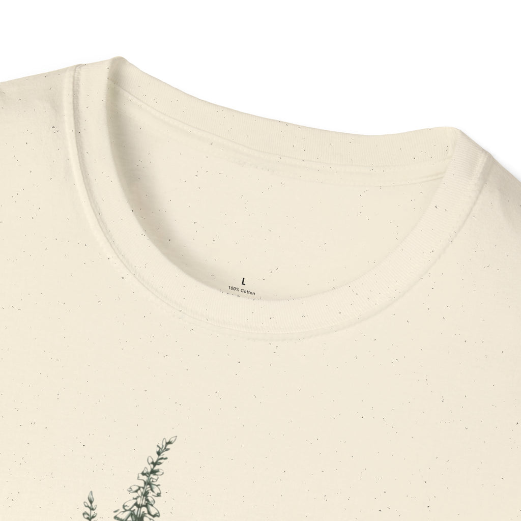 In The Garden With My Familiar T-Shirt