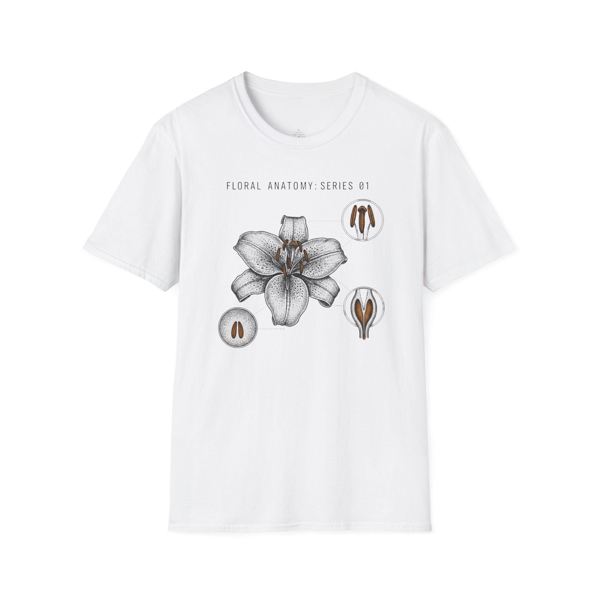 Floral Anatomy Series 01 T-Shirt
