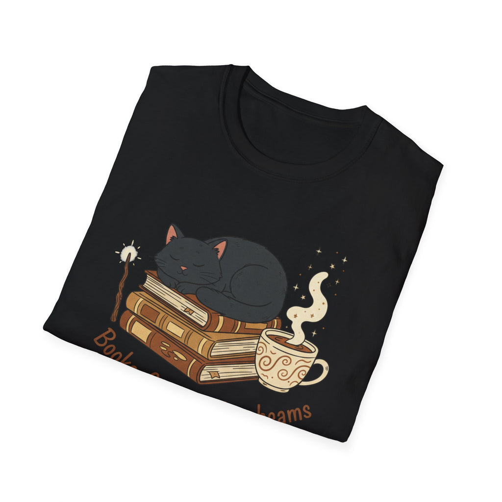 Books, Cats & Moonbeams T-Shirt