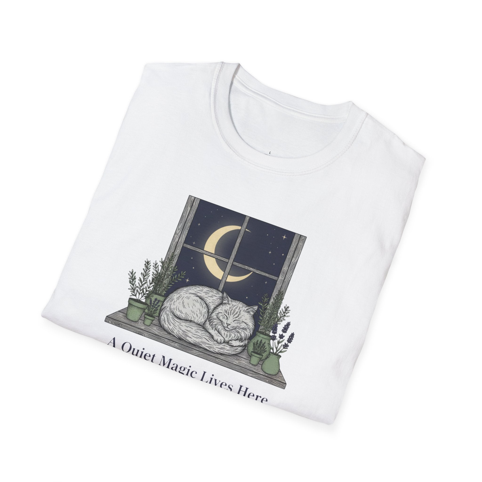 A Quiet Magic Lives Here T-Shirt