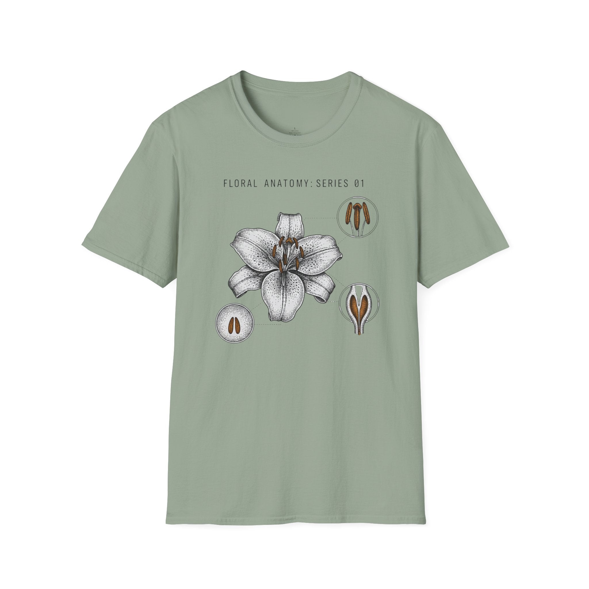 Floral Anatomy Series 01 T-Shirt